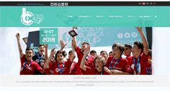 Desktop Screenshot of costablancacup.com